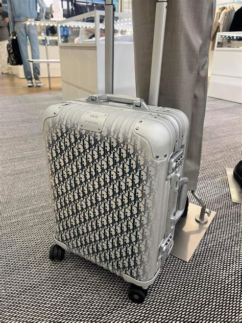 christian dior suitcase